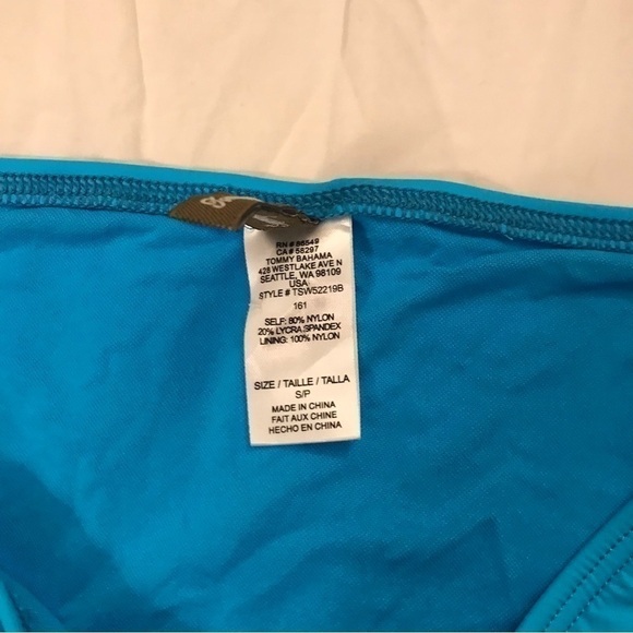 𝅺TOMMY Bahama bikini bottom. Island blue.  Women’s size small.  BNWT. - Picture 5 of 6